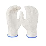 2 Pcs Heat Resistant Oven Gloves - Baking Gloves Grill Gloves with Fingers Non-Slip & Reusable Kitchen Oven Gloves, Double Layered Protection Kitchen Potholders for BBQ, Cooking, Baking and Grilling