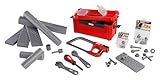 little tikes Creative Construction Tool Box Set - Includes 9 Accessories, Pretend Play Construction Set, Suitable for Boys and Girls Ages 3+ Years