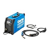 Clarke MIG200 S-Multi Inverter Welder, 200A MIG/TIG/MMA, Synergic Control 6015605