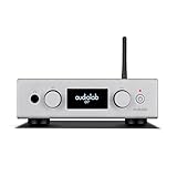 Audiolab D7 High-Resolution DAC, Headphone Amp & Preamp – ES9038Q2M Chip, 32-bit/768kHz PCM, DSD512, MQA, Bluetooth aptX HD, USB/Optical/Coaxial Inputs, XLR & RCA Outputs – Roon Tested (Silver)