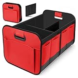 Car Boot Organiser for Twizy,Foldable Storage Tidy ，600D Oxford，Space Saving，Collapsible Multi-Compartment Accessory for Car，Reinforced