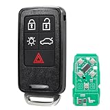 433MHZ 5 Buttons Car Key Fob For Volvo V40 V60 V70 S60 S80 XC60 XC70 Remote Key Fob FCCID:KR55WK49264