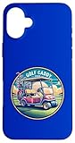 Golf Caddy Crew Vacation and Golfing Cart Buggy Case for iPhone 16 Plus