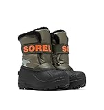 Sorel Unisex Kids Commander Snow Boot, Stone Green Alpine Tundra Toddler Collection 2024, 12 UK