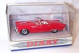 The Dinky Collection red ford thunderbird 1955 Car Diecast model
