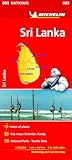 Sri Lanka National Map 803: Map (Michelin National Maps)