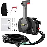 OldFe 703 Outboard Motor Side Mount Remote Control 4.6 kg Outboard Remote Control Box for Yamaha Outboard Remote Control Box + 10 Pin Cable 703-48207-22-00