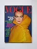 Vogue November 1976 Vintage Fashion Magazine Cover photograph by David Bailey