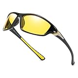 HGDGears Polarized Sports Sunglasses for Outdoor Cycling Driving Golf Running Fishing,Superlight Frame Eyewear Sun Glasses(UV400 Unisex)