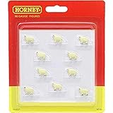 Hornby R7122 Sheep for Model Railway OO Gauge, Accessories for Adding Scenery, Dioramas, Woodland, Buildings and More, Model Making Kits - 1:76 Scale Accessory