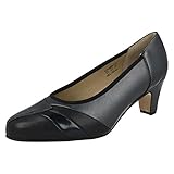 Ladies Equity Court Shoes Claire Navy Size 5EEE