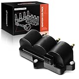 A-Premium Engine Ignition Coil Pack Compatible with Chevrolet Matiz (M200, M250) 2005-2013, Spark 2005-2010 & Daewoo Matiz (M100, M150) 1998-2004, 0.8L 1.0L