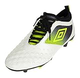 Umbro Unisex UX Accuro II Premier Soccer Shoe, White, 10 UK