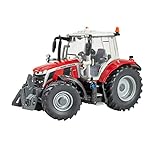 Britains Massey Ferguson 6S.180 Tractor Toy, Farm Toys for Children, Massey Ferguson Tractor Toy Compatible with 1:32 Scale Farm Animals and Toys, Suitable for Collectors &Children from 3Years