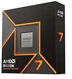 AMD Ryzensets 7 9700X Processor (8 Cores/16 Threads) 65W DTP, AM5 socket, 40MB Cache, Up to 5.5 GHz max boost frequency, no cooler