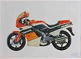 A3 Photo Limited Edition Honda NS400R 1985