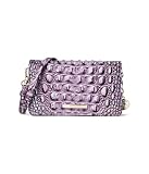 Brahmin Melbourne Minuette Crossbody, Passion Purple, Passion Purple, One Size
