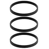 ECSiNG 3pcs Aluminium Alloy M39 to M42 Adapter Ring M39 Lens to M42 Camera Adapter Compatible with Leica Lenses, Compatible with Helios Lenses
