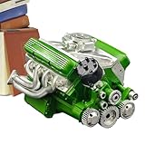 GkgWuxf Engine Model - V8 Engine Display Piece | Novelty Toys for Son Teens Class Men Boys Family Friends Youth Girls Learning Daughter