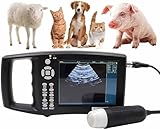 ASEDVG Veterinary Ultrasound Scanner Kit, Ultrasound Scanner Veterinary Kit, Portable HD Pregnancy Tests Machine,With Mechanical Probe For Pig and Sheep Pregnancy