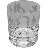 Animo Glass Golf Scene Whisky Tumbler