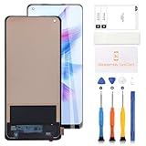 TFT LCD Screen for Oppo Find X2 Pro CPH2025 PDEM30 OPG01 Screen Replacement for Oppo Find X2 Pro 5G LCD Display Digitizer Touch Assembly Repair Kit(BlacK)