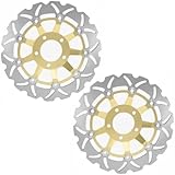 TARAZON 2 Front Brake Discs for Suzuki GSF 600 S Bandit 95-04 SV 650 S 99-02 GSX 600 750 F 89-02 RF 400 600 R 93-96 RGV 250 GSX-R 400