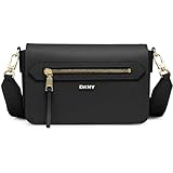 DKNY Bryant Mid Flap Handbag Black One Size