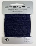 Scanfil Darning Yarn Blue 15m Metre 40020-082