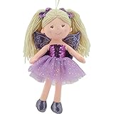 Sweety Toys 11766 Rag Doll Fairy Plush Toy Princess 30 cm Purple
