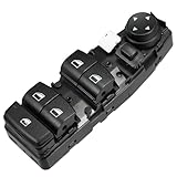 Aputoxz Front Left Driver Side Master Power Window Switch for BMW 320i, 328i, 330i, 340i, OEM Replacement 61319208108 Master Power Window Switch- Black