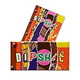 2 x Dipshit Funny Chocolate Novelty Wrappers Insults Joke Valentines Fathers Mothers Day Birthday Secret Santa Gift Present Rude (Chocolate Bar Not Included) 2 pack