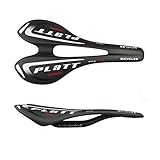 PLATT Bike Carbon Fiber Saddle Lightweigth Bicycle Seat for Road Bike and Mountain Bike 3K Matte,Black