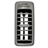 Dashboard Ventilation Grille Compatible with Renault Trafic Opel Vauxhall Vivaro Nissan Primastar, Heating Grille Diffuser Center Panel Dash Air Vent GREY 7701054458
