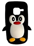 SKS Distribution® Black Silicone Penguin Phone Case/Cover for Nokia C3