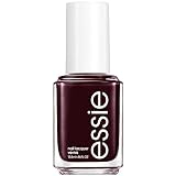 Essie Nail Polish 49 Wicked Deep Dark Red Colour, Original High Shine and High Coverage Nail Polish 13.5 ml