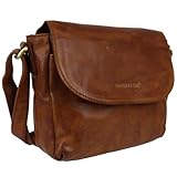 Rowallan of Scotland Ladies Leather Shoulder/Cross Body Bag - Brandy