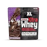 XL Nutrition Whey Protein Powder | High Protein, Low Carbohydrates | 67 Servings, 2kg | Suitable for Vegetarians | Ideal for Muscle Building, Recovery Support (Milk Chocolate)