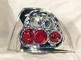 ROVER 200 (95-00), 25 (01-), MG ZR (01-) TAIL LIGHTS - CHROME LEXUS-STYLE