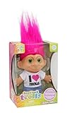 Good Luck Trolls 4" Dolls | I Heart Troll | 80's Glam Fusion | Rainbow Figures | Nostalgic Toys for Best Playtime Fun | Collectible Fashionable Figures