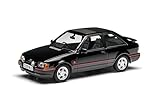 Corgi Diecast Model Vehicles - VA14307A Ford Escort Mk4 XR3i, Black, Men & Women Souvenir Gifts from UK - Small Die Cast Toy Car Models for Boys, Gift for Motor Enthusiasts