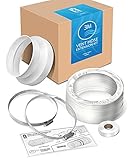 AIR CON 3M VENT HOSE EXTENSION KIT DUCT PIPE KIT COMPLETE COMPATIBLE for B&Q