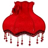 HOMSFOU Large Lampshade Vintage Lampshade for Desk Lamp Bead and Design Random Style