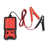 12V Automotive Relay and Battery Analyzer Kit - Universal Tester for Alternator Diagnostics With Clip for Cars, Trucks, Caravans, Boats and Camper Vans