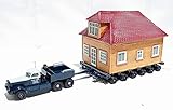 FOR CORGI Heavy Haulers Diamond T989 w/Wide Trailer w/House Load 1/50 DIECAST MODEL FINISHED CAR TRUCK