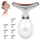Lux Cove 7-in-1 LED Facial Sculptor, 3 Modes face Sculptor, Microcurrent, Rf, Red/Blue Light Therapy for Lifting, Wrinkle Reduction Radiant Skin.