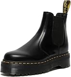 Dr. Martens Women's Chelsea Combat Boot, Nero, 7 UK