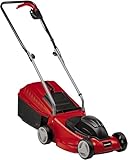 Einhell GE-EM 1032 Electric Lawnmower -- 32cm Cutting Width, 30L Grass Box, 3 Cutting Height Levels -- Lightweight, Walk-Behind Lawn Mower For Small Gardens