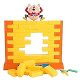 Zerodis Educational Toy, 1Pc Challenging Kids 3D Wall Game Fun Educational Family Board Game Block Stacking Game with Accessories for Kids and Adults