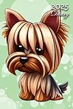 2025 Diary: Australian Silky Terrier Dog: A5 Week to View Dated from Jan 2025 to Dec 2025 | Weekly Planner Agenda Personal Organiser